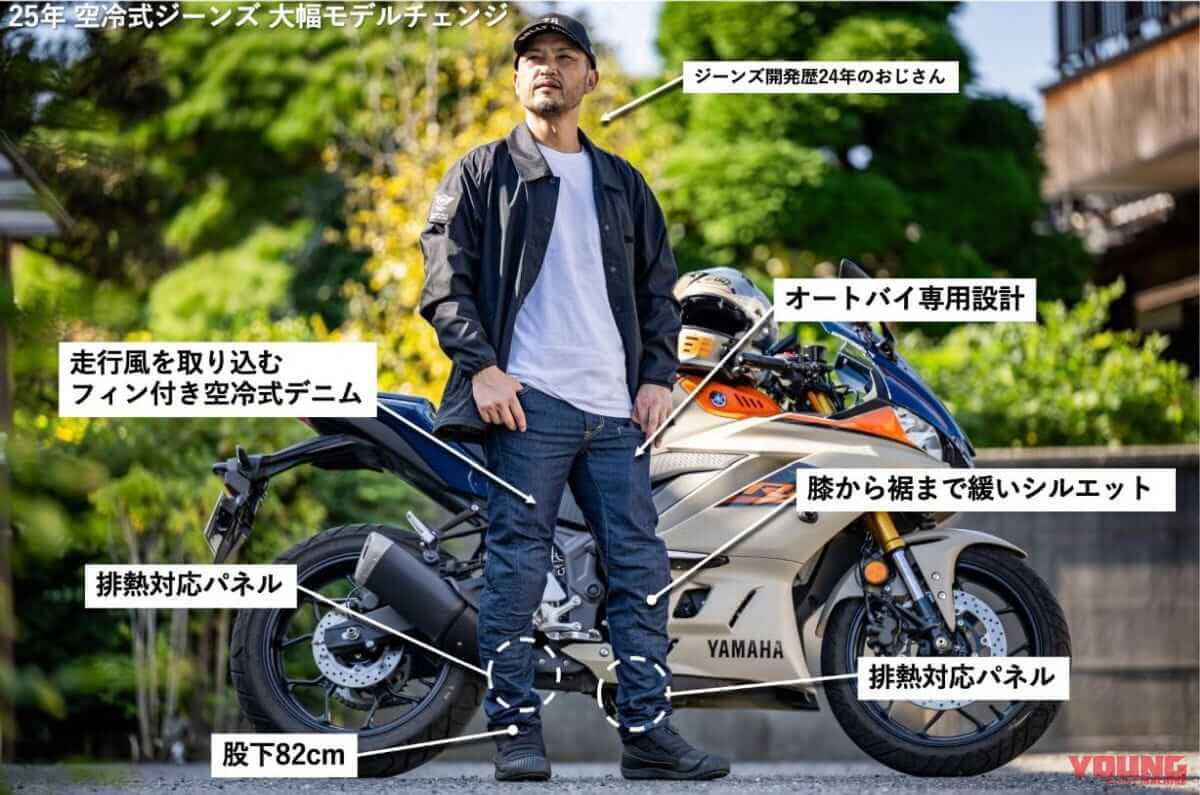 BLITZWORKS 空冷式ジーンズ｜これが夏のライダー新定番デニム！累計4000本突破の「空冷式ジーンズ」がエンジンの排熱に対応してCOOLに超進化