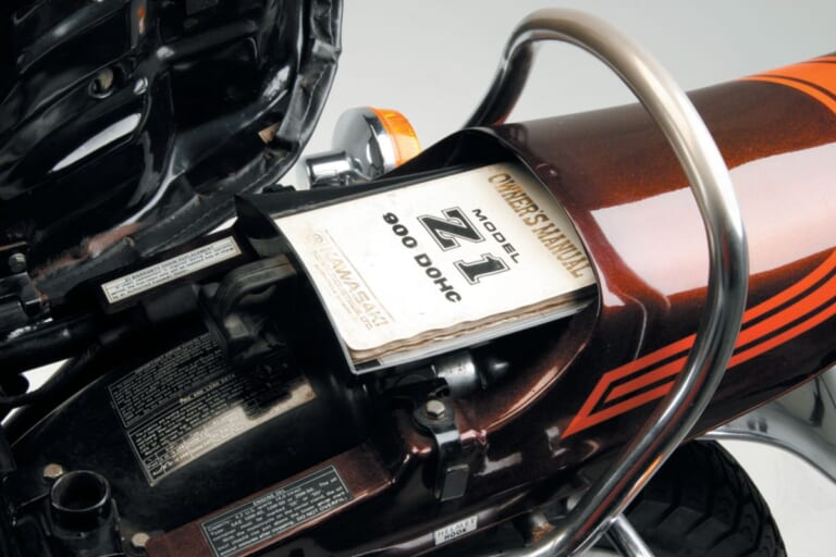 KAWASAKI Z1|性能/装備/スタイル すべてが歴史を塗り替えた:カワサキZ1/Z2【1973~1978】各部解説