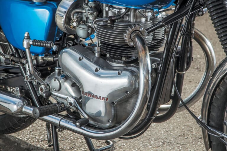 KAWASAKI 650-W1｜カワサキの基盤を作った空冷バーチカルツイン:650-W1各部詳細チェック【年代によって異なる構成】