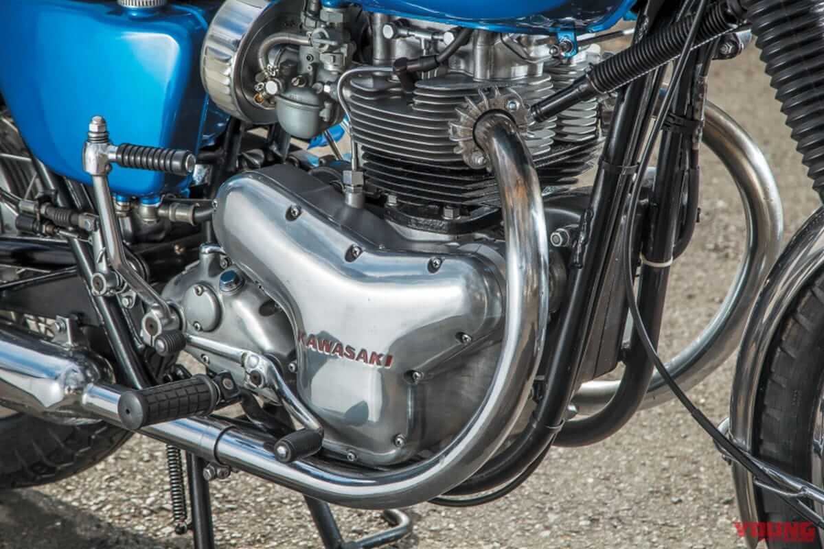 KAWASAKI 650-W1｜カワサキの基盤を作った空冷バーチカルツイン:650-W1各部詳細チェック【年代によって異なる構成】