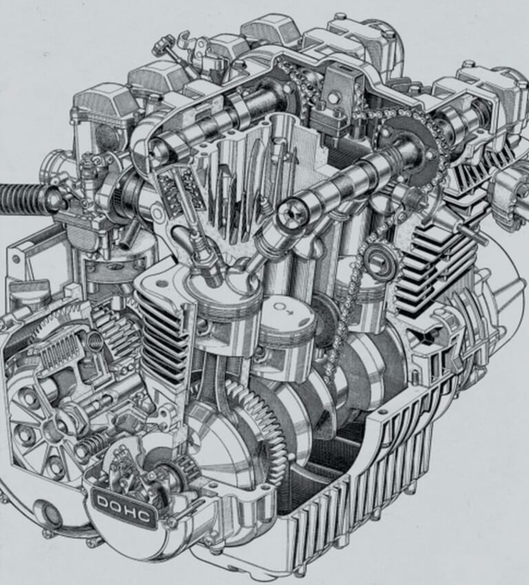 KAWASAKI Z1|性能/装備/スタイル すべてが歴史を塗り替えた:カワサキZ1/Z2【1973~1978】各部解説