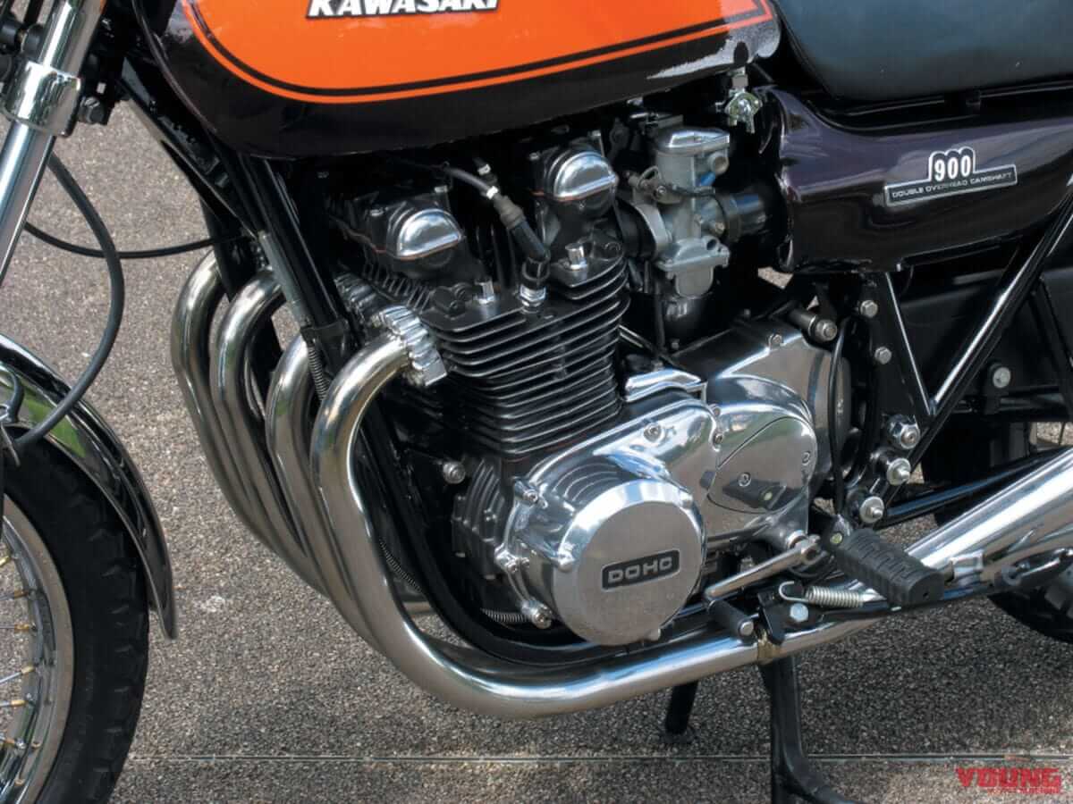 KAWASAKI Z1|性能/装備/スタイル すべてが歴史を塗り替えた:カワサキZ1/Z2【1973~1978】各部解説