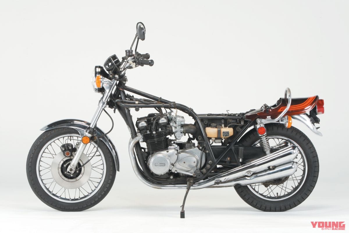 KAWASAKI Z1|性能/装備/スタイル すべてが歴史を塗り替えた:カワサキZ1/Z2【1973~1978】各部解説