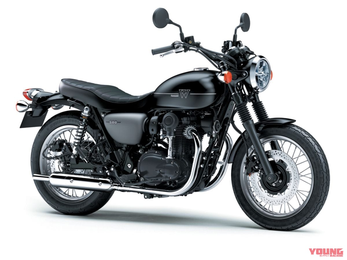 KAWASAKI W800|カワサキ650-W1の系譜【時代に先駆けた動力性能と信頼性】