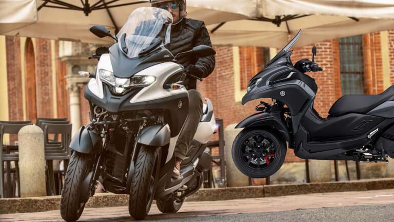 【価格据え置き】ヤマハ「トリシティ300」2025年モデルを7/31発売