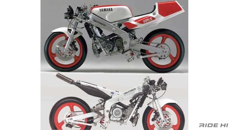 ヤマハ｜TZR250｜3MA｜1989｜「いわゆるサンマ」TZR250（3MA）の後方排気はレーシングマシンTZ250の旋回安定確保が狙いだった