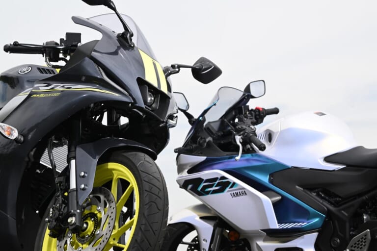 ヤマハ｜YZF-R25｜YZF-R15｜同時試乗で徹底比較だッ!! 同じヤマハの軽二輪だけど…YZF-R15とYZF-R25ってどう違う?【街中メインで試乗してみた!!】