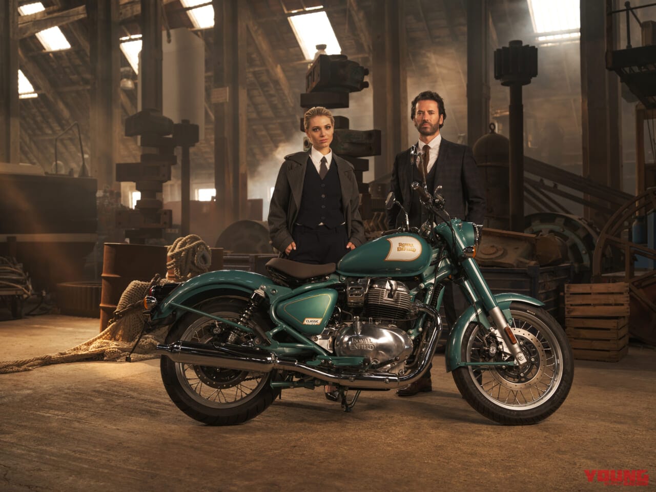 ロイヤルエンフィールド|クラシック650|空冷2気筒エンジンのロイヤルエンフィールド「クラシック650」9月1日に94万9300円より受注開始!