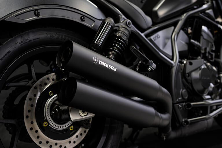 トリックスターRebel1100｜【トリックスター】Rebel1100政府認証スリップオンマフラーが登場!