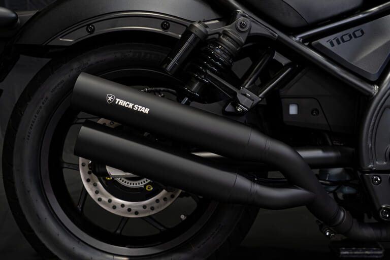 トリックスターRebel1100｜【トリックスター】Rebel1100政府認証スリップオンマフラーが登場!