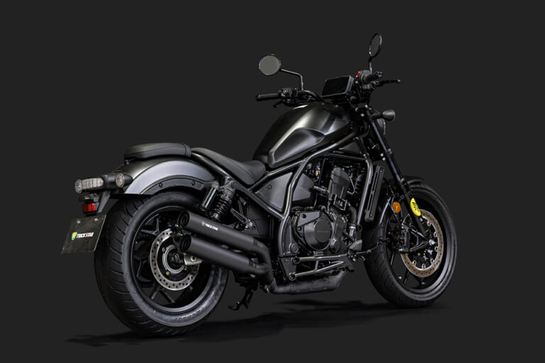 トリックスターRebel1100｜【トリックスター】Rebel1100政府認証スリップオンマフラーが登場!