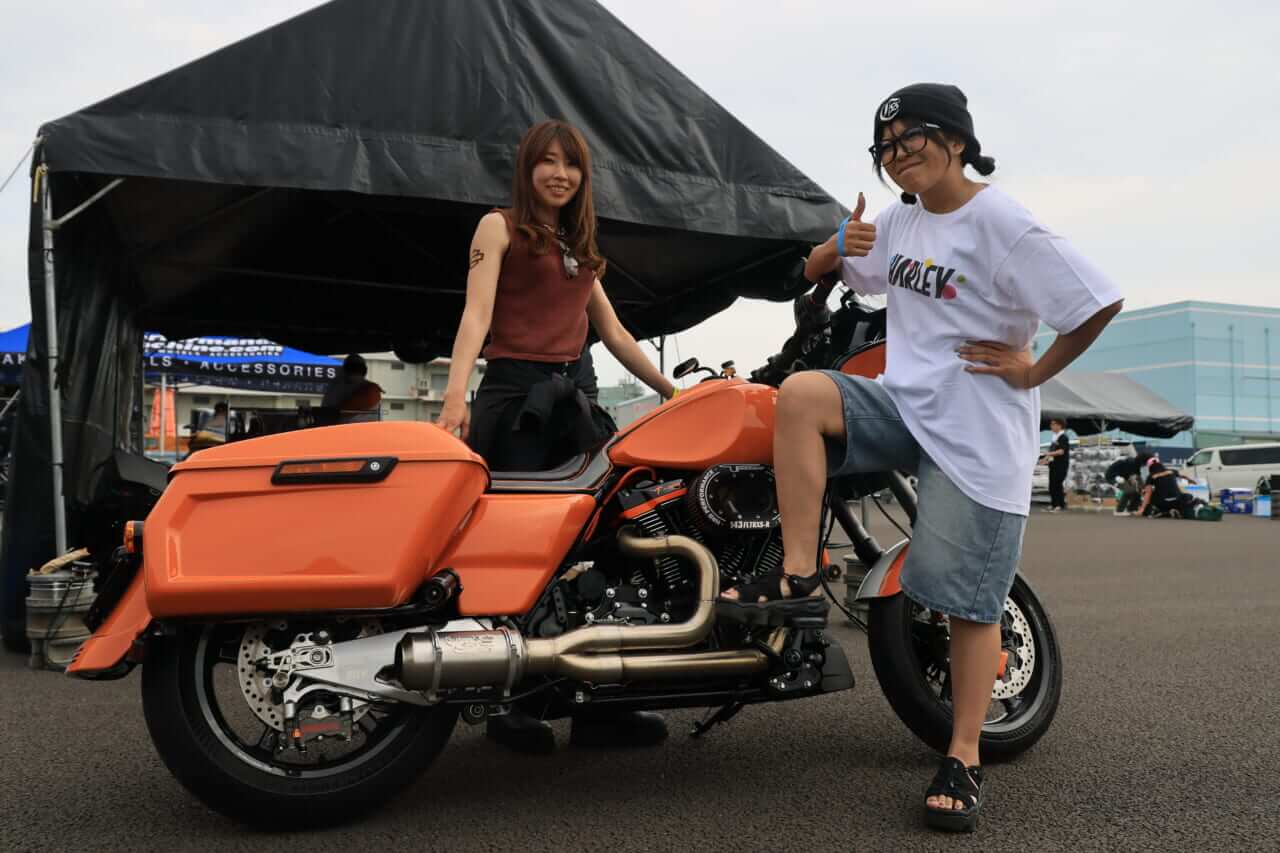 HRD Performance ロードグライド143｜United We Ride ギャザリング｜バイカーズパラダイス南箱根｜世界中のハーレー乗りが一斉に走る『United We Ride ナショナルハーレーデー』走行1km1円換算で難病と闘う子どもたちの募金へ!