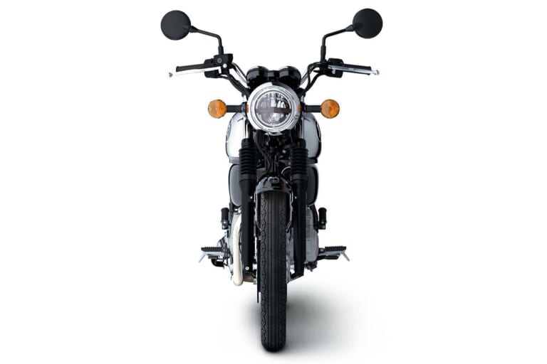 カワサキ|メグロS1|2026年モデル|初登場の赤!! カワサキ「W230」「メグロS1」の2026年モデルが登場、W230はメッキフェンダーも採用