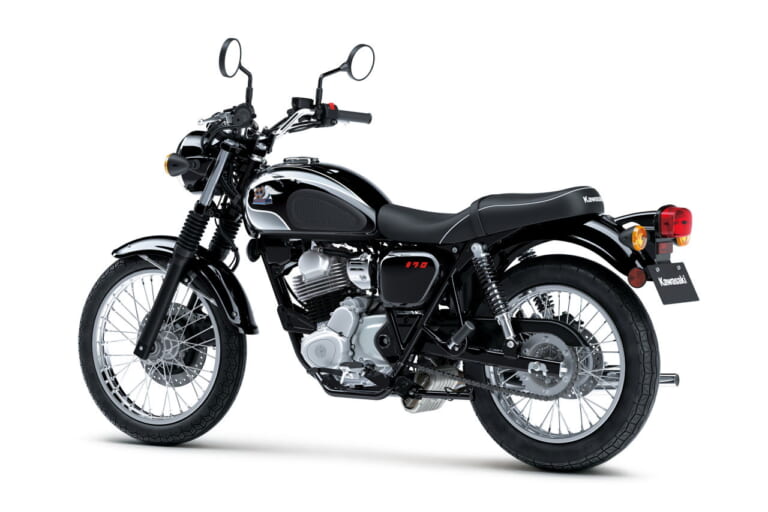 カワサキ｜メグロS1｜2026年モデル｜初登場の赤!! カワサキ「W230」「メグロS1」の2026年モデルが登場、W230はメッキフェンダーも採用