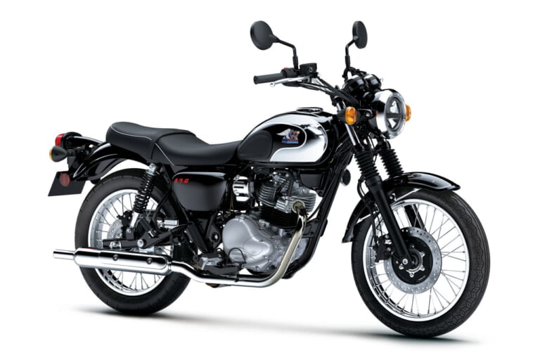 カワサキ｜メグロS1｜2026年モデル｜初登場の赤!! カワサキ「W230」「メグロS1」の2026年モデルが登場、W230はメッキフェンダーも採用