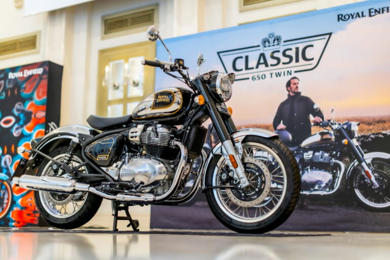 Royal Enfield CLASSIC 650｜ゆったりも快走も思いのまま！ 置いても絵になるロイヤルエンフィールド新型「クラシック650」試乗インプレッション