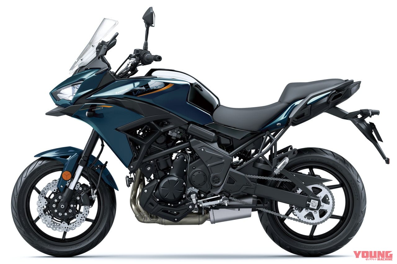 |カワサキのミドルクロスオーバー「ヴェルシス650」が新色&スマホ連動ナビのアップデートで2026年モデルに