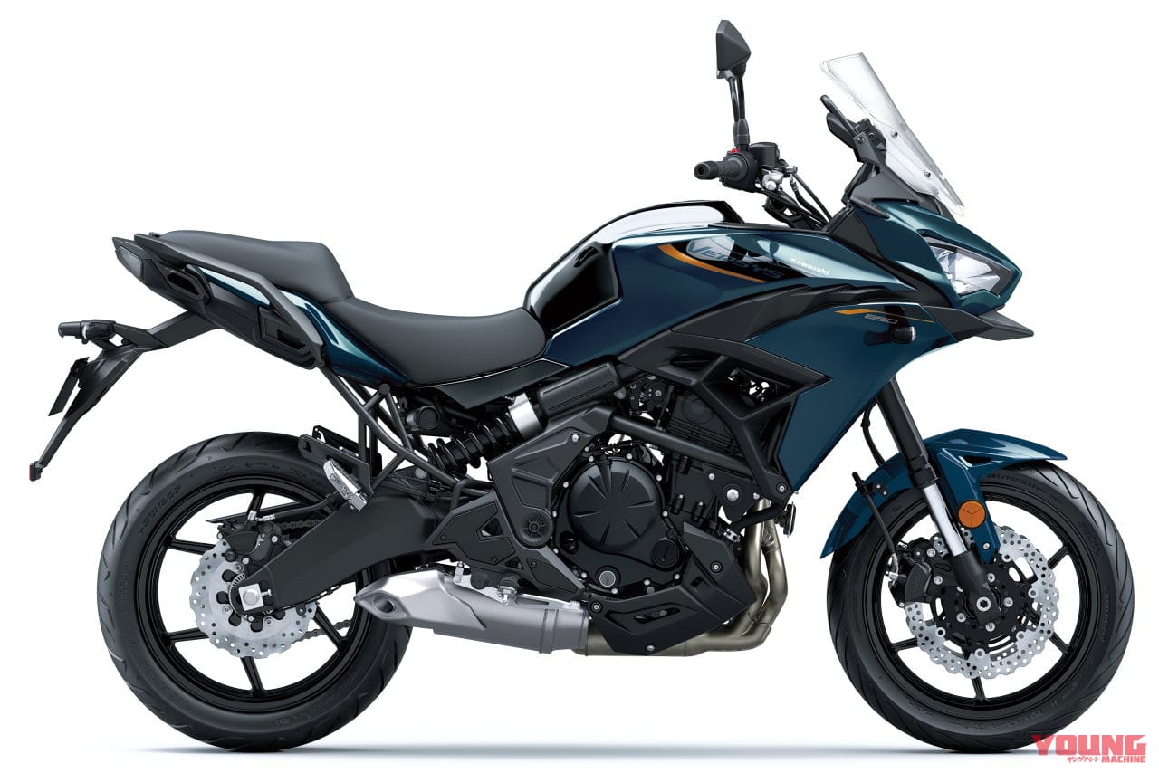 ｜カワサキのミドルクロスオーバー「ヴェルシス650」が新色＆スマホ連動ナビのアップデートで2026年モデルに