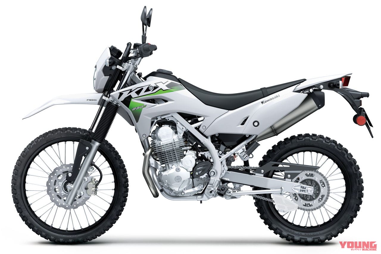 写真] 26KLX232G_GY1DRF3CG_A │ カワサキが「KLX230/KLX230 S