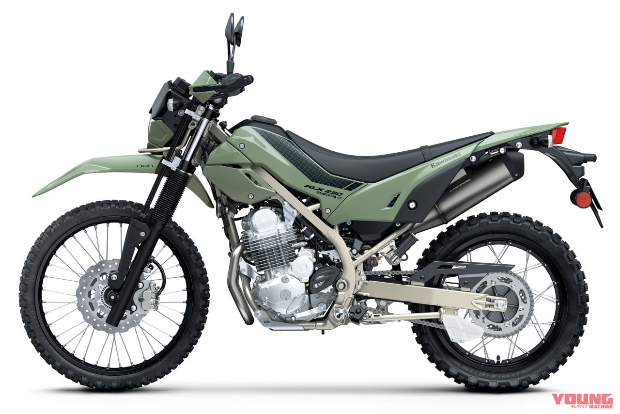 ｜さらに足着き良好！ シート高20mmダウンのカワサキ「KLX230シェルパS」新登場