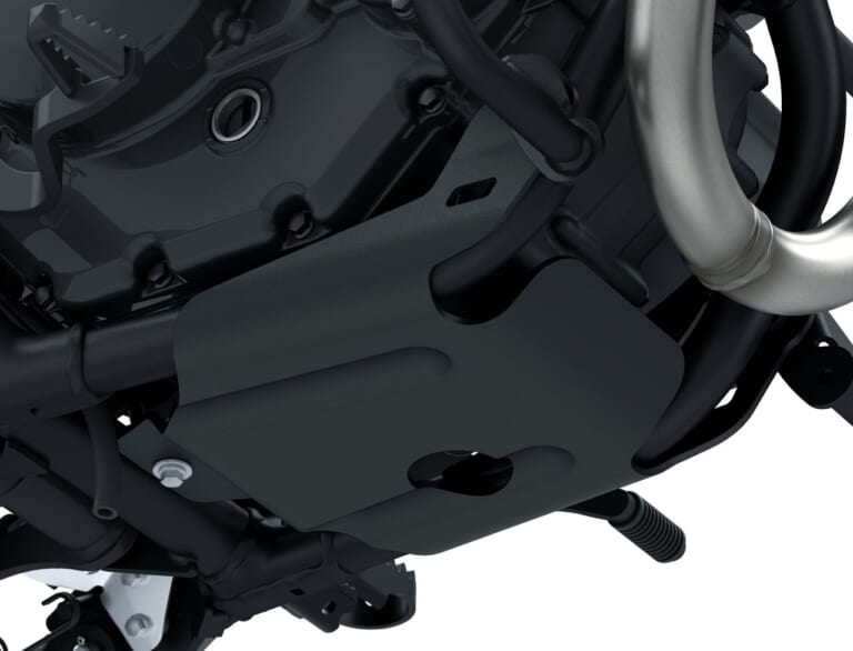 カワサキ|KLX230 DF|2026年モデル|旅する4スト! カワサキ新型モデル「KLX230 DF」登場、シェルパに後輪チューブレスやエンジンガード、リヤキャリアを追加