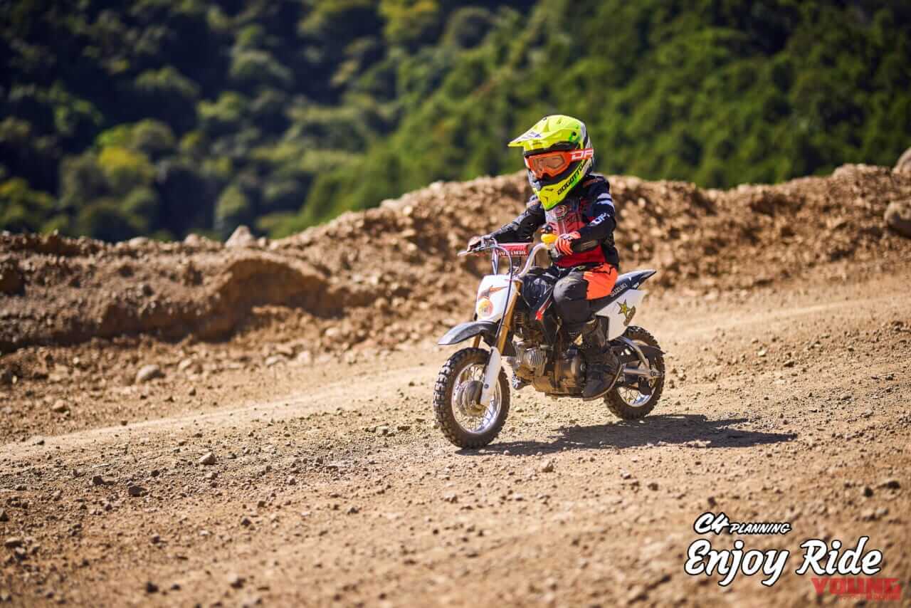 ちびっ子も楽しめる|オフロードバイク初心者も大歓迎! 爆破走行も楽しめる「エンジョイライドinケゴン2025」参加ガイド