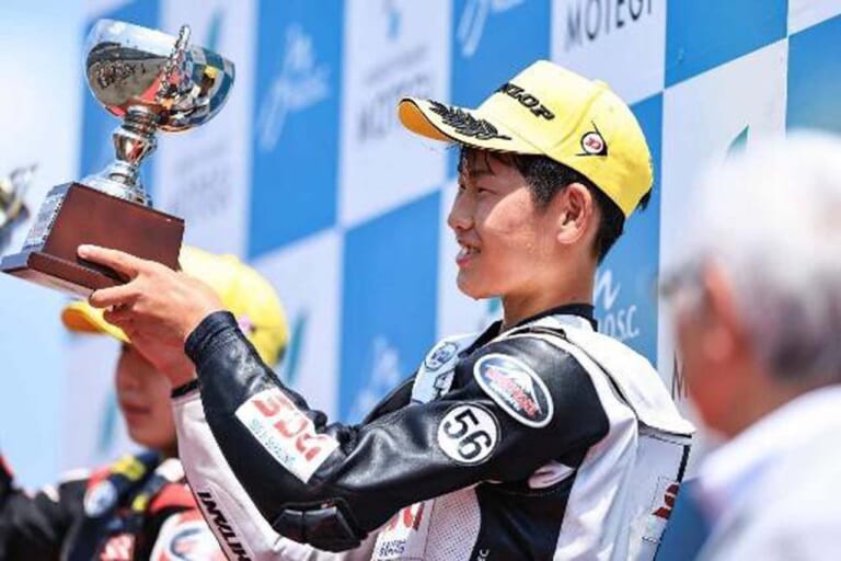 SDG Jr. 56RACING｜全日本ロードレース第4戦 中野真矢監督率いる「SDG Jr. 56RACING」の富樫虎太郎選手は単独6位でチェッカー