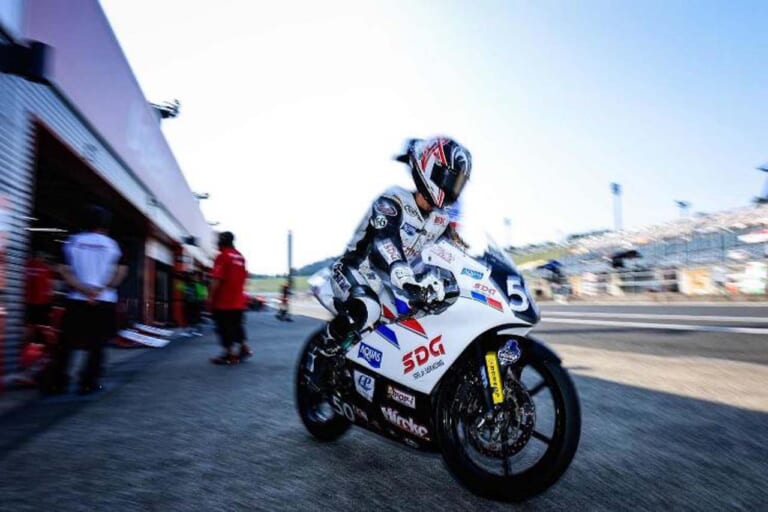SDG Jr. 56RACING｜全日本ロードレース第4戦 中野真矢監督率いる「SDG Jr. 56RACING」の富樫虎太郎選手は単独6位でチェッカー