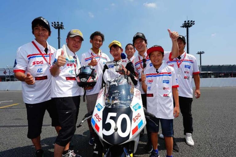 SDG Jr. 56RACING｜全日本ロードレース第4戦 中野真矢監督率いる「SDG Jr. 56RACING」の富樫虎太郎選手は単独6位でチェッカー