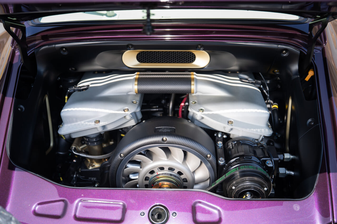 3.8リッターツインターボ｜「ポルシェ好き必見! 」シンガーのレストモッドとは? 911を再解釈する究極のカスタムカー | 価格・特徴・魅力