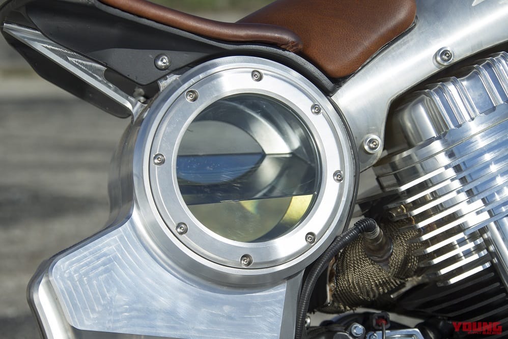 フレーム内が燃料タンク｜最速の芸術品? ブラッド・ピットも愛する「コンフェデレート」のバイクが凄すぎる!