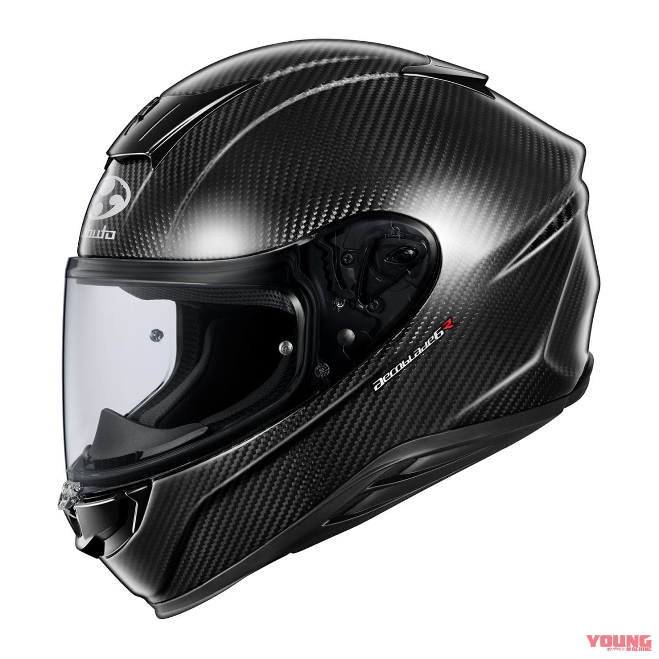 Kabuto AEROBLADE-6R｜【数量限定】綾織カーボンに全面クリア塗装！ Kabuto「AEROBLADE-6R」を9月発売