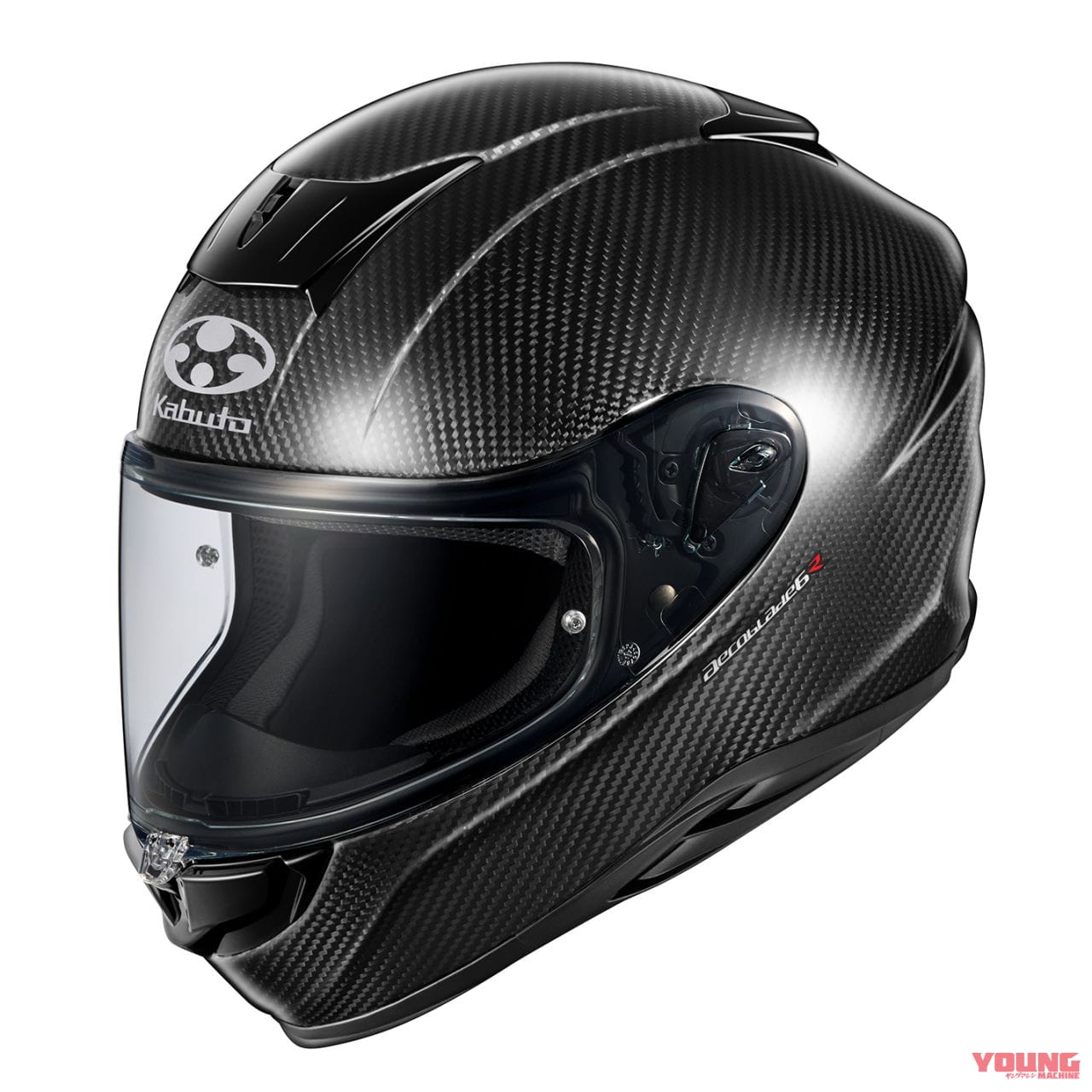 Kabuto AEROBLADE-6R｜【数量限定】綾織カーボンに全面クリア塗装！ Kabuto「AEROBLADE-6R」を9月発売