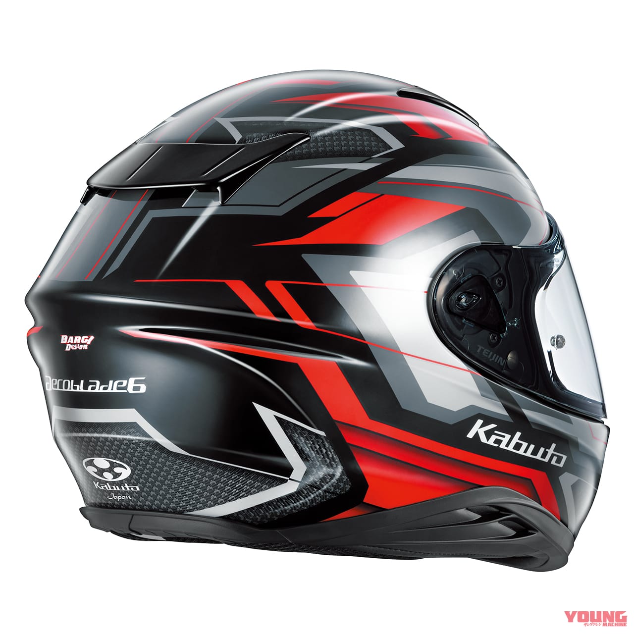 Kabuto AEROBLADE-6 ADACT|Kabuto フルフェイスヘルメット3機種『F-17』『AEROBLADE-6』『SHUMA』に新グラフィック登場!