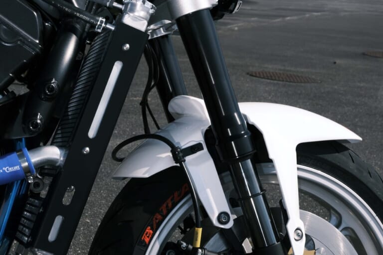 Neo-Classic Rebellion CB100OF Concept Model｜アールズギア×TSRがコラボカスタム! 「Neo-Classic Rebellion CB100OF」…90年代風にまとめたセパハン仕様が熱い!