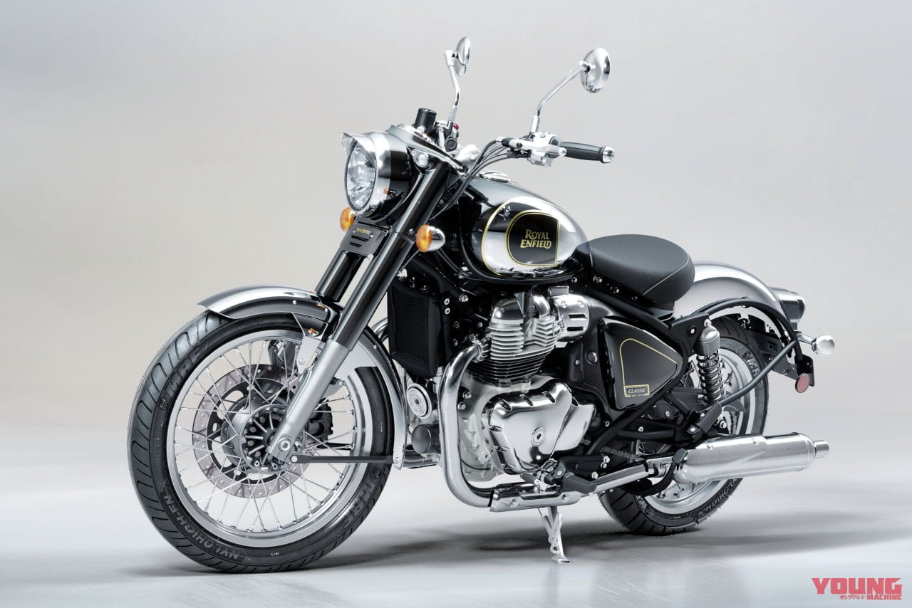 ロイヤルエンフィールド|クラシック650|空冷2気筒エンジンのロイヤルエンフィールド「クラシック650」9月1日に94万9300円より受注開始!