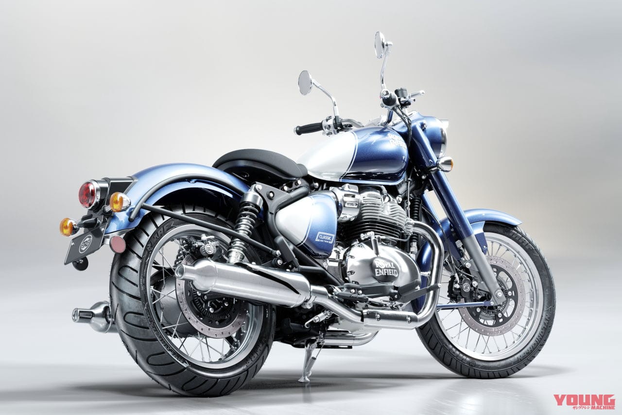 ロイヤルエンフィールド|クラシック650|空冷2気筒エンジンのロイヤルエンフィールド「クラシック650」9月1日に94万9300円より受注開始!