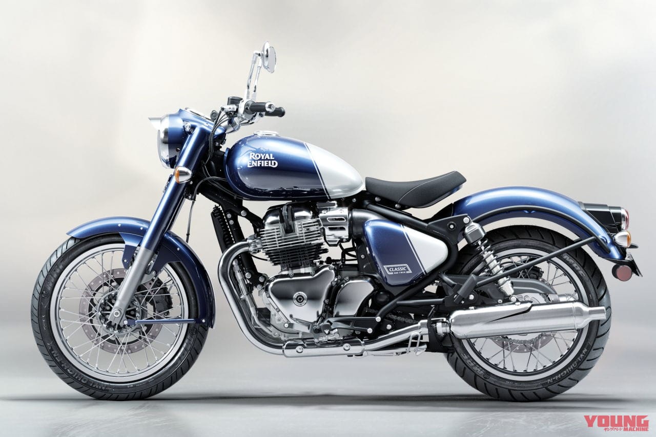 ロイヤルエンフィールド|クラシック650|空冷2気筒エンジンのロイヤルエンフィールド「クラシック650」9月1日に94万9300円より受注開始!