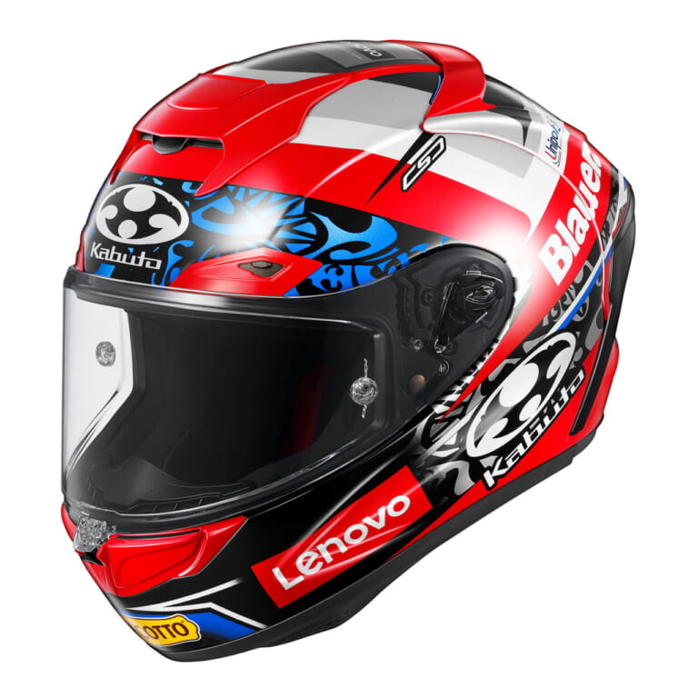 Kabuto F-17 Mips MICHELE PIRRO｜チャンピオンマシン開発ライダー、ミケーレピッロのレプリカモデル Kabuto「F-17 Mips MICHELE PIRRO」登場！