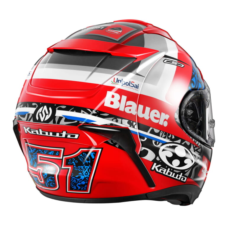 Kabuto F-17 Mips MICHELE PIRRO｜チャンピオンマシン開発ライダー、ミケーレピッロのレプリカモデル Kabuto「F-17 Mips MICHELE PIRRO」登場！