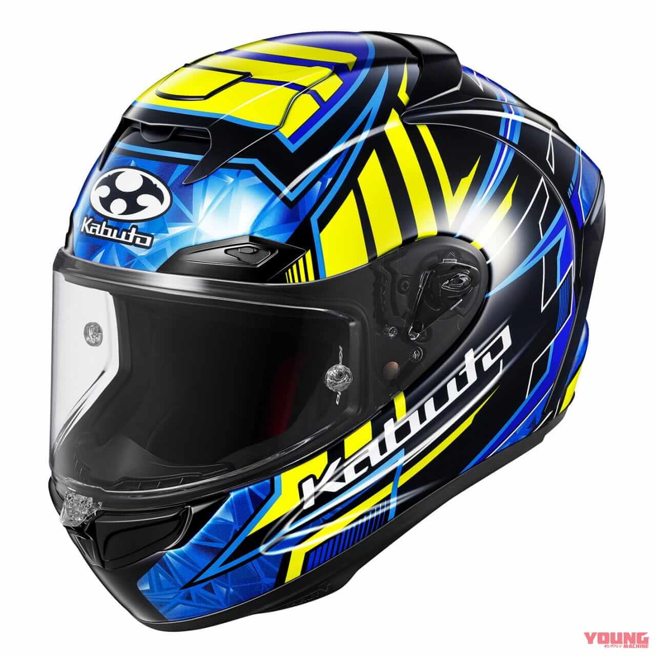 Kabuto F-17 VELLIO|Kabuto フルフェイスヘルメット3機種『F-17』『AEROBLADE-6』『SHUMA』に新グラフィック登場!