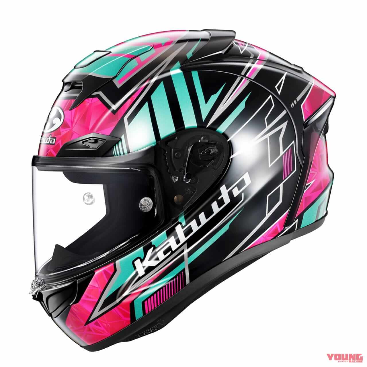 Kabuto F-17 VELLIO|Kabuto フルフェイスヘルメット3機種『F-17』『AEROBLADE-6』『SHUMA』に新グラフィック登場!