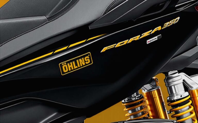 Honda Forza350 Öhlins Special Edition 2025［Thai model］｜【500台限定】オーリンズ仕様!! ホンダ「フォルツァ350 オーリンズ スペシャルエディション」登場【海外】
