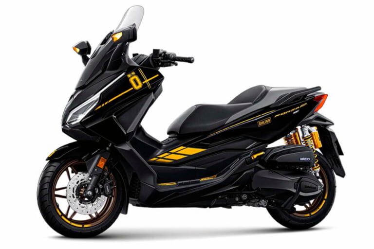 Honda Forza350 Öhlins Special Edition 2025［Thai model］｜【500台限定】オーリンズ仕様!! ホンダ「フォルツァ350 オーリンズ スペシャルエディション」登場【海外】
