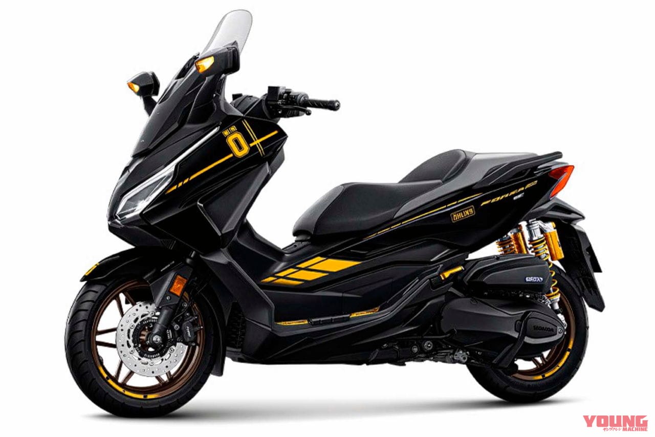 ｜【500台限定】オーリンズ仕様!! ホンダ「フォルツァ350 オーリンズ スペシャルエディション」登場【海外】