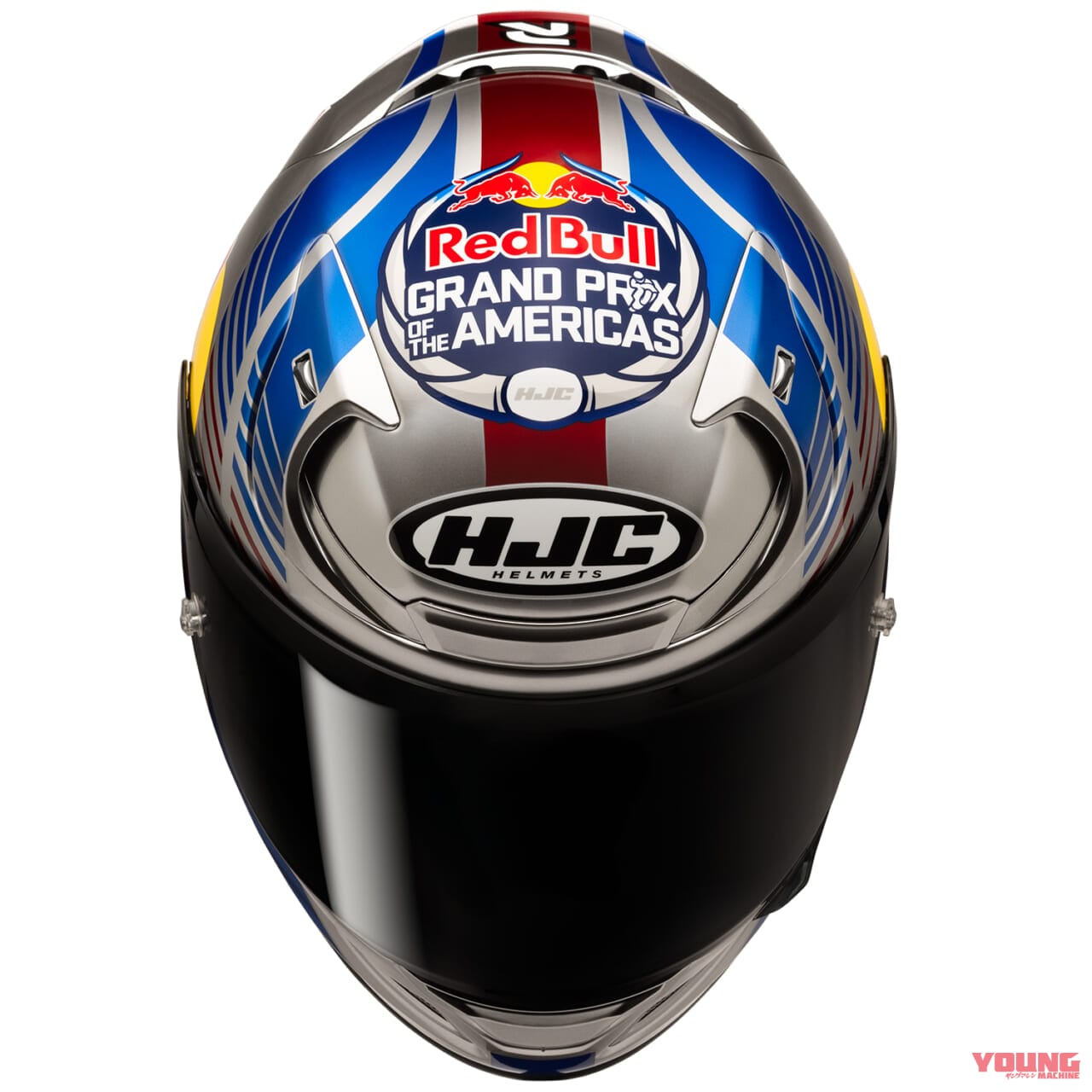 HJC RPHA 12 レッドブル オースティン GP2｜【2025秋発売予定】HJC RPHA 12「レッドブル オースティン GP2」予約受付中! テキサスが生んだ名作サーキットの遺伝子を纏え