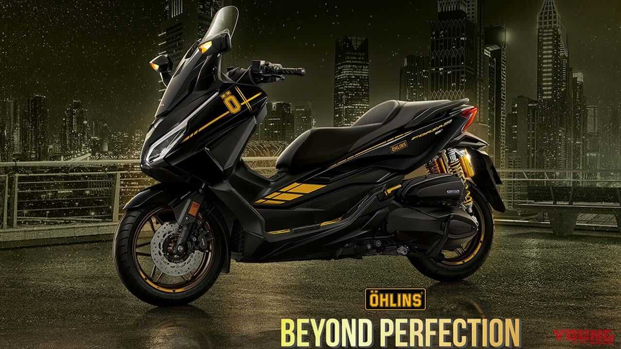 ｜【500台限定】オーリンズ仕様!! ホンダ「フォルツァ350 オーリンズ スペシャルエディション」登場【海外】
