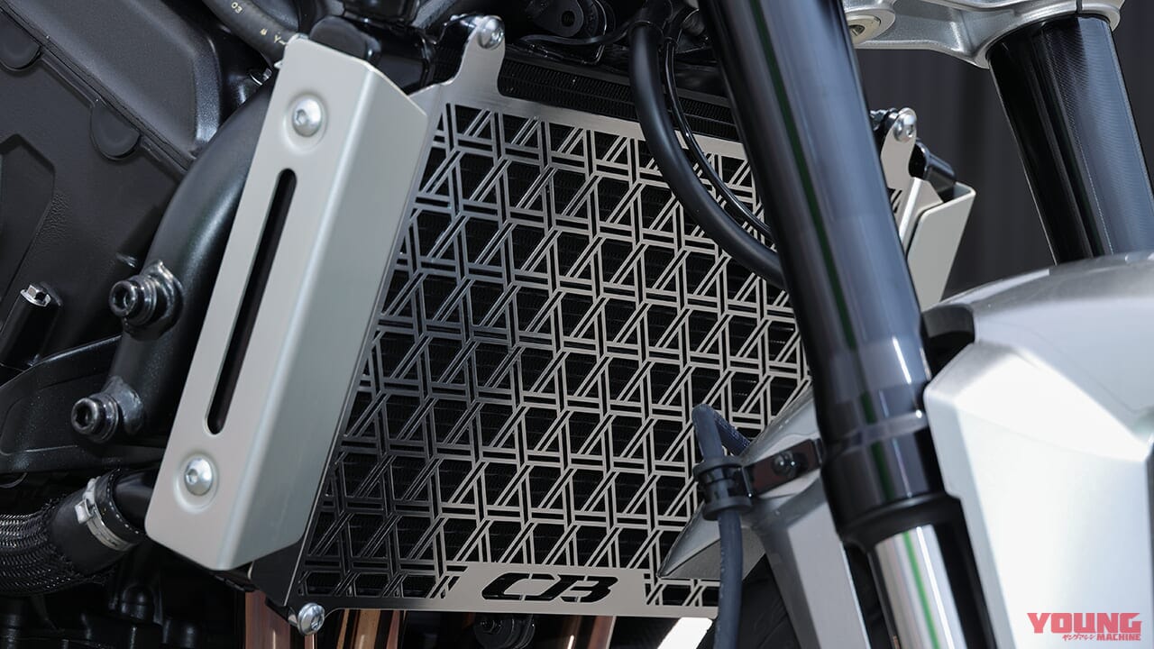 CB1000F SE コンセプト|「丸眼&角系カウルブーム来るか」ホンダCB1000F SE コンセプト初お披露目:アクセサリー&一部保安部品も判明/CB1000F コンセプトはカラバリ発表