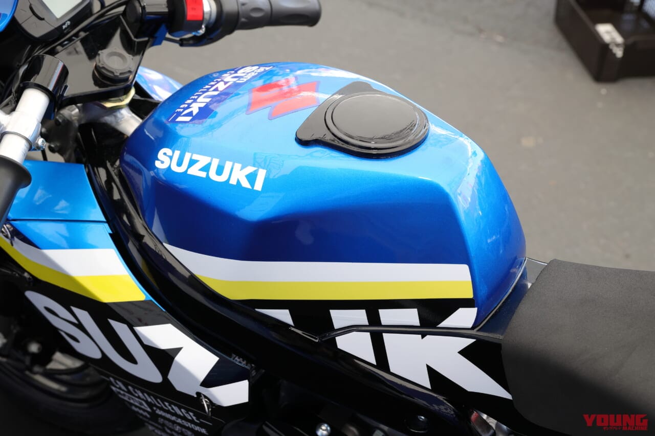 スズキ｜CNチャレンジミニ｜鈴鹿8耐｜2025｜鈴鹿8耐“GPスクエア”のスズキブースには新型GSX-R1000Rなど未発売モデルがズラリ！ CNチャレンジミニ号もあって未来への期待しかない！