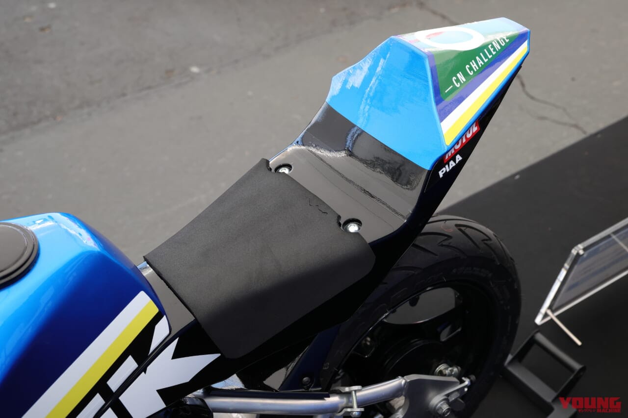 スズキ｜CNチャレンジミニ｜鈴鹿8耐｜2025｜鈴鹿8耐“GPスクエア”のスズキブースには新型GSX-R1000Rなど未発売モデルがズラリ！ CNチャレンジミニ号もあって未来への期待しかない！